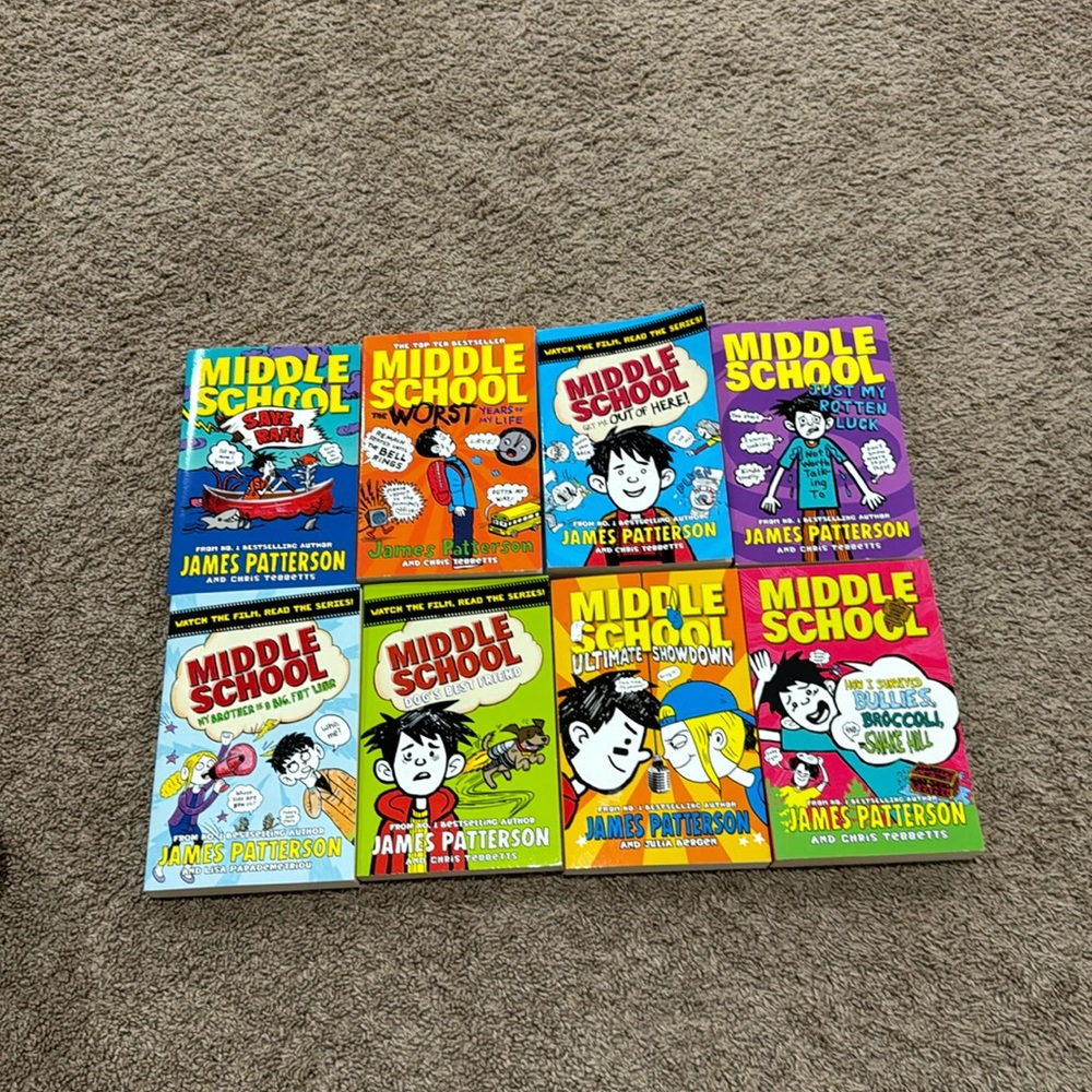 Middle School Books by James Patterson